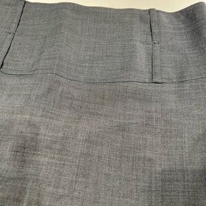 VERICA RAKOCEVIC GRAY PENCIL SKIRT WITH CUT OUT BACK SLIT